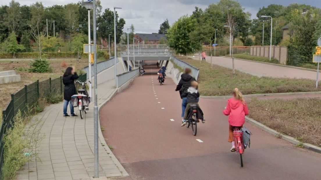 De Somatunnel onder het spoor in Ede.