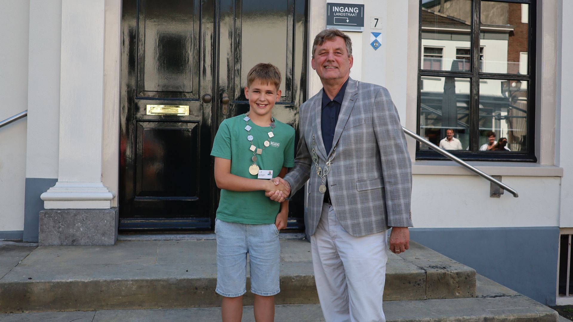 Jack Bruggink nieuwe kinderburgemeester van gemeente Aalten.