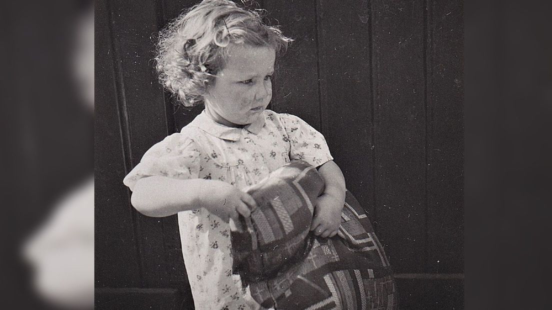 Anneleen Beek als peuter