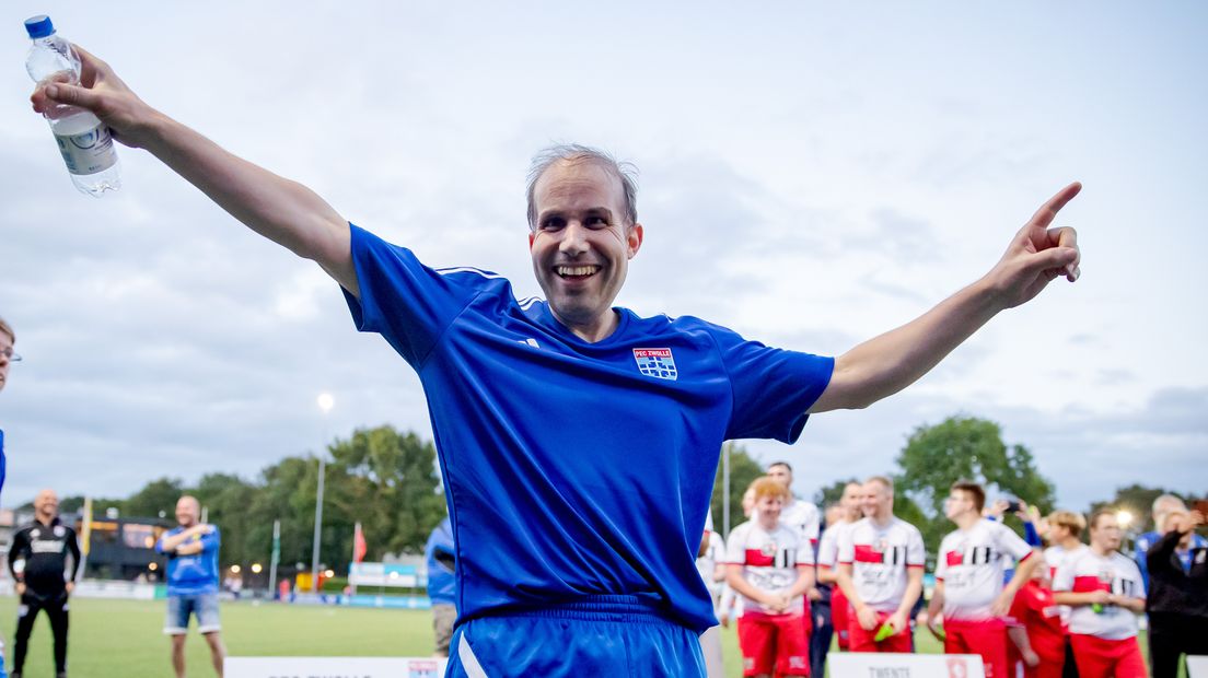 Alleen maar lachende gezichten bij het landelijke G-toernooi op het complex van Rohda Raalte