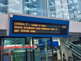 Dagenlang geen treinen tussen Den Haag en Leiden na treinramp Voorschoten