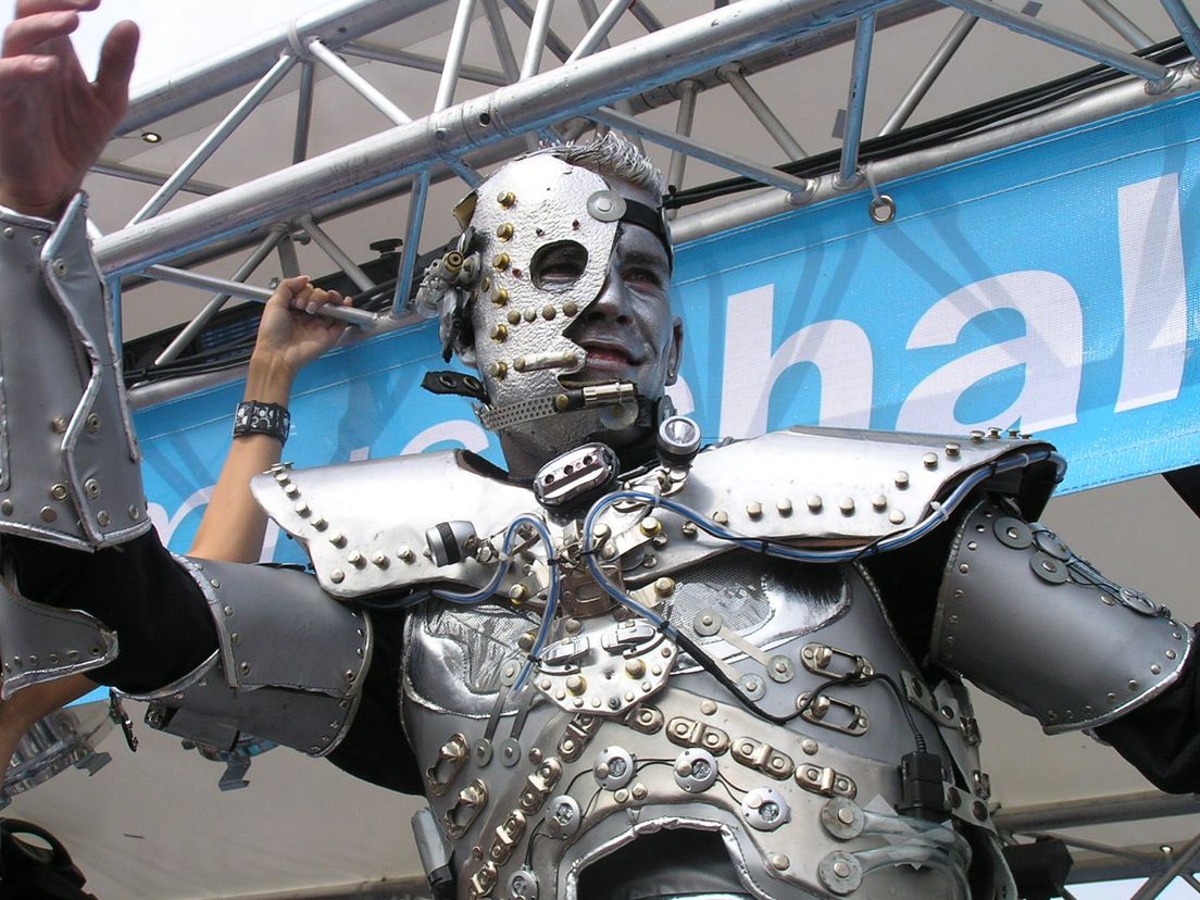 De Danceparade toen. Foto Jacco van Giessen