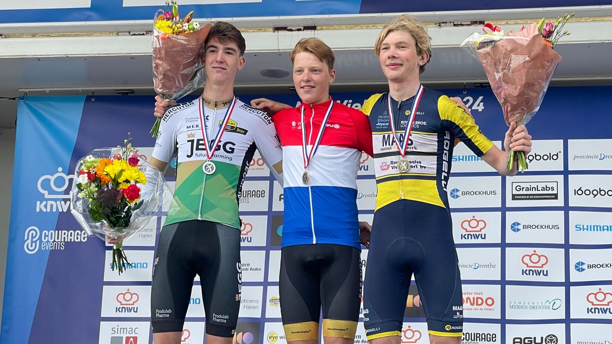 Ruud Junior Nagengast uit Beilen pakt op VAM-berg opnieuw zilver bij NK junioren
