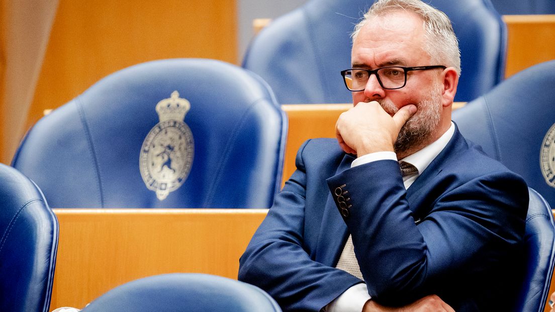 Wim-Jan Renkema vindt dat de overheid zich niet aan de AVG houdt (Rechten: ANP/Robin van Lonkhuijsen)