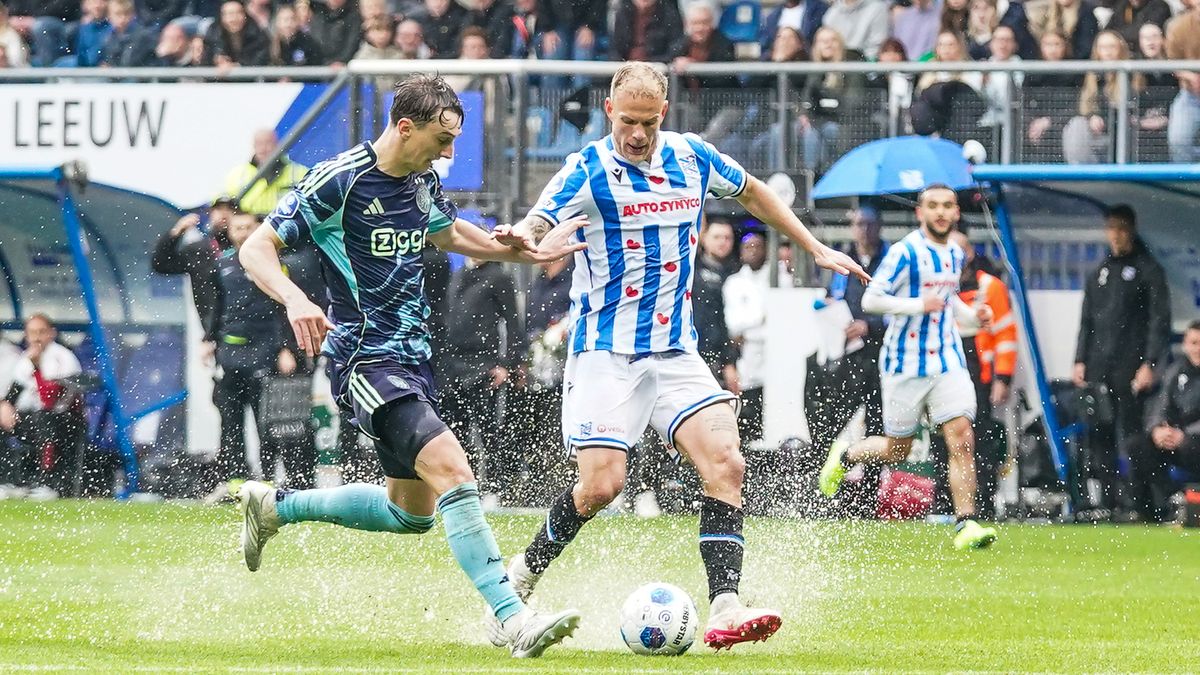sc Heerenveen richting play-offs na kletsnat gelijkspel tegen Ajax: 