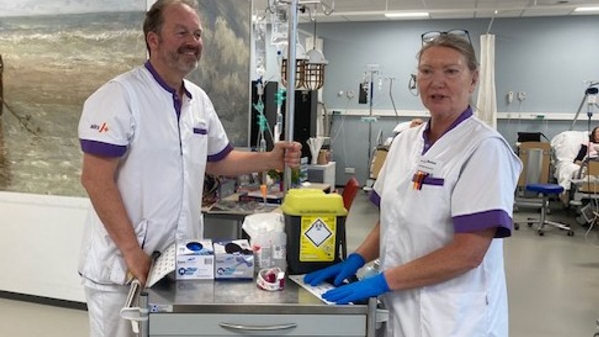 Plek van verdriet, maar ook veel humor: een kijkje op de dagbehandeling oncologie