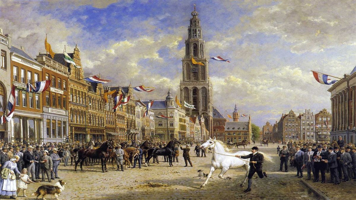 Otto Eerelman schilderde Groningen mooier dan ze ooit was