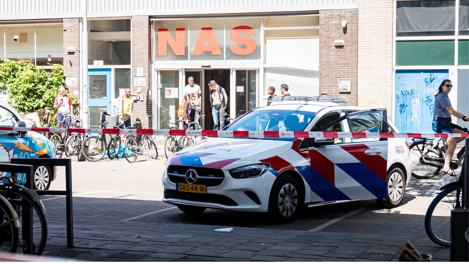 Gewonde bij steekincident op Vijverhofstraat.