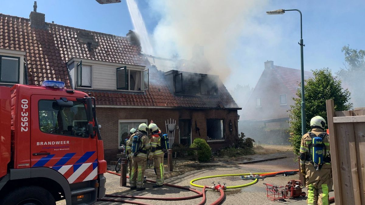 Dode gevonden in afgebrand huis Loenen aan de Vecht