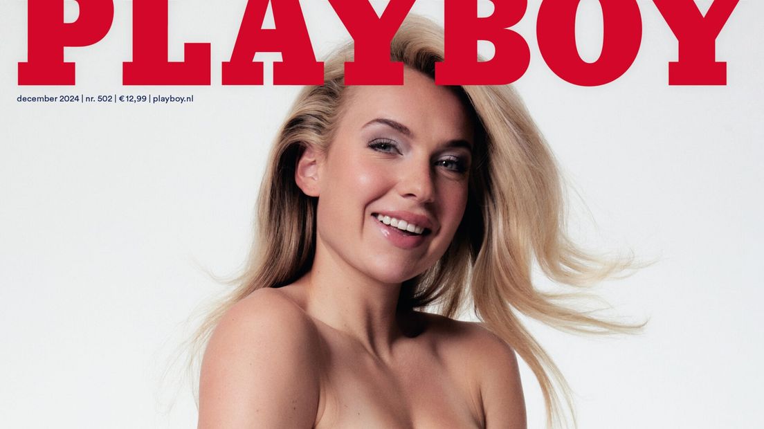De Bornse schaatsster Joy Beune schittert in het decembernummer van Playboy