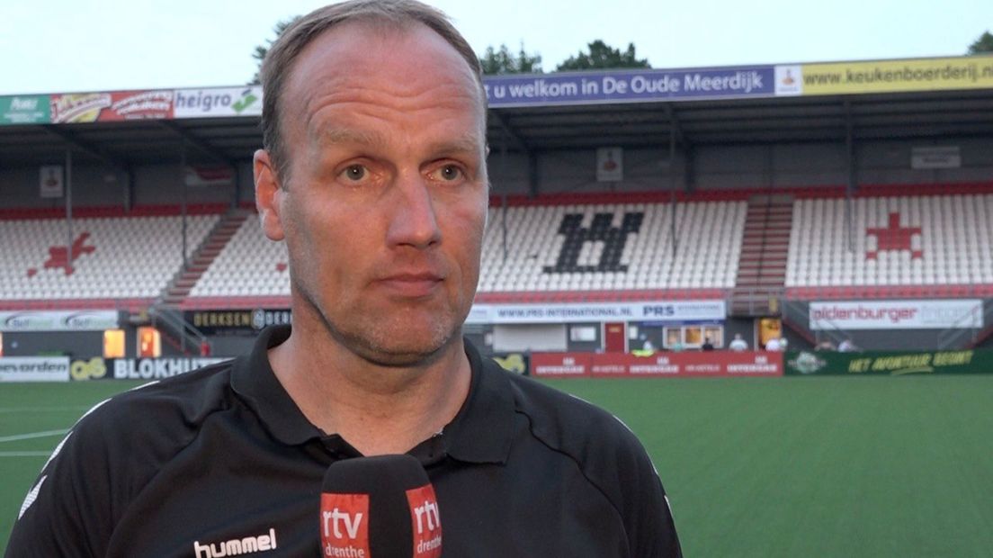 Dick Lukkien vond het eerste uur tegen FC Groningen OK