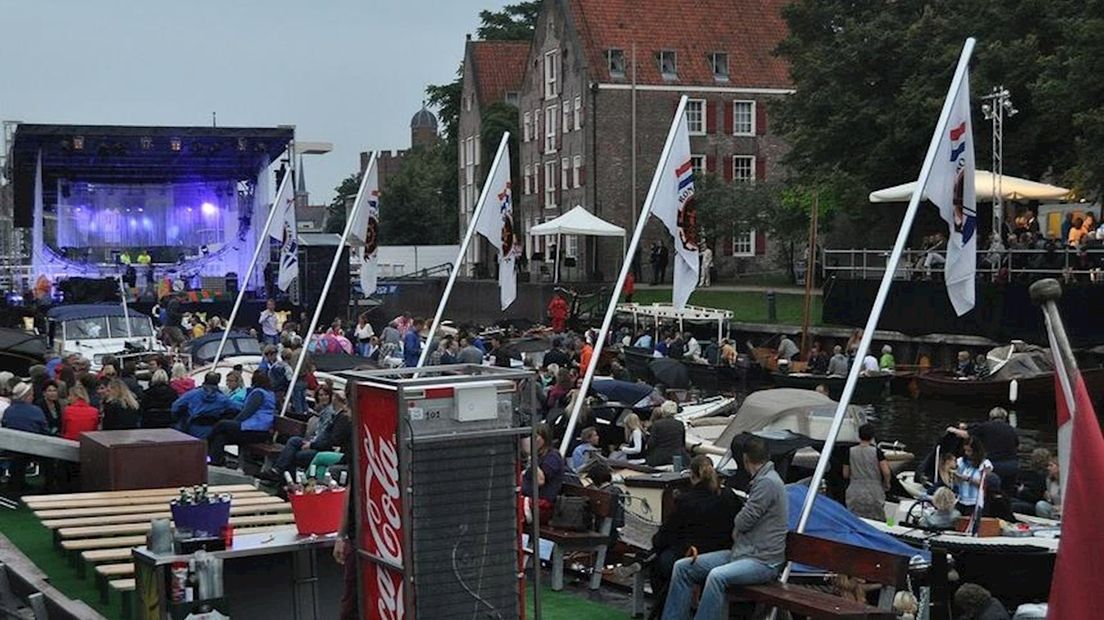 Thorbeckegrachtconcert tijdens Stadsfestival 2015