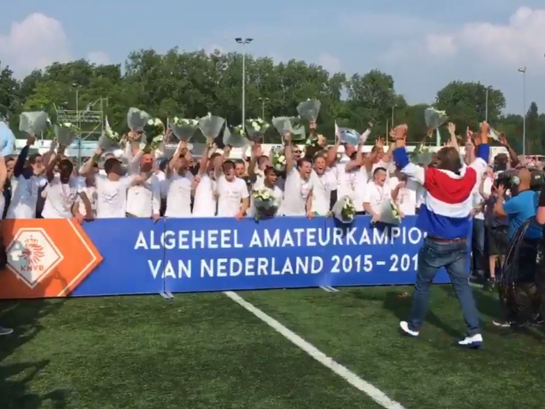 Excelsior Maassluis is kampioen van Nederland bij de amateurs