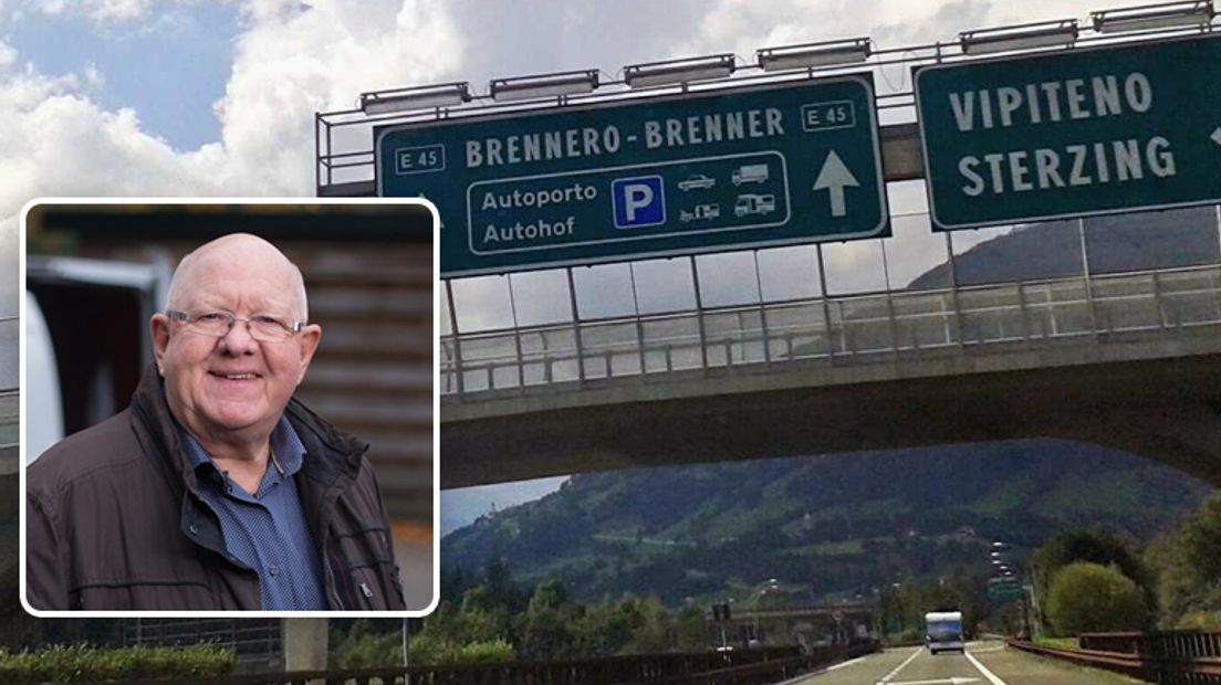 Henk Wijngaard heeft geen heimwee naar de Brennerpas (Rechten: RTV Drenthe/Marjan Koekoek)