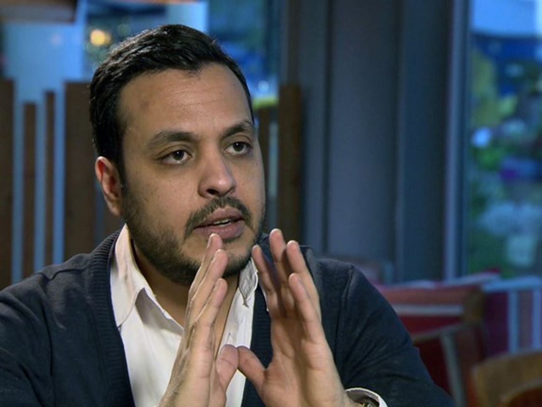 Fractievoorzitter Nourdin El Ouali van NIDA Rotterdam
