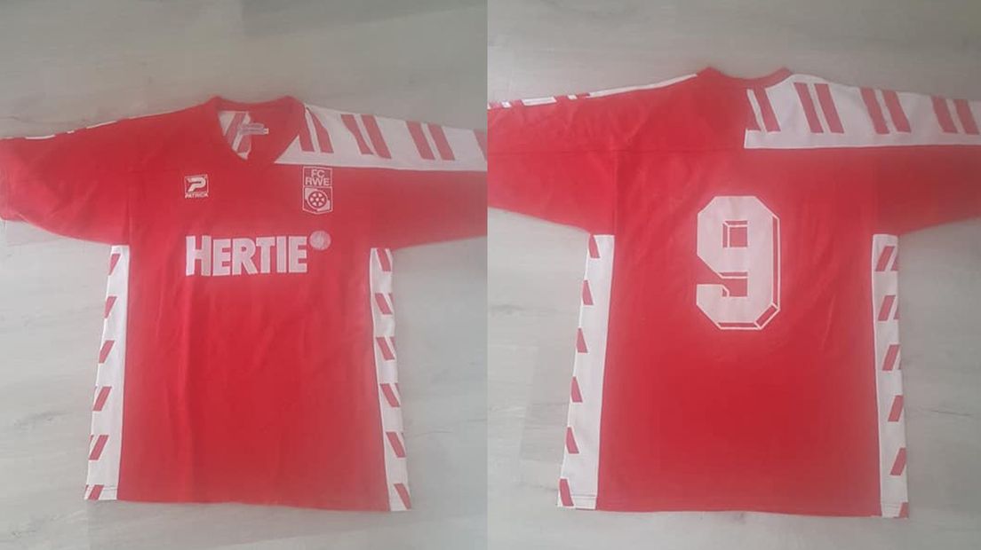 Het geruilde shirtje van Rot-Weiß Erfurt