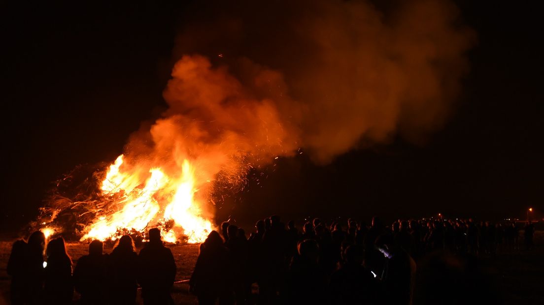 Paasvuur in Wehl.