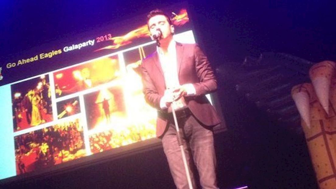 Jan Smit vermaakte de aanwezigen