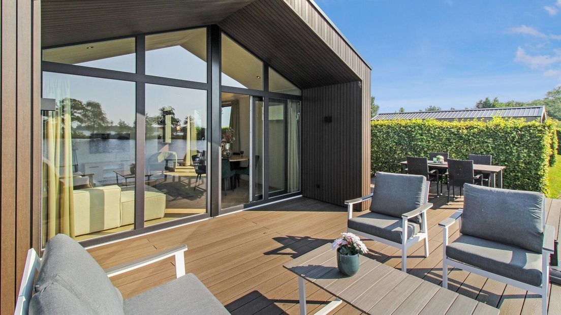 Een 'wellness lodge' voor vier personen