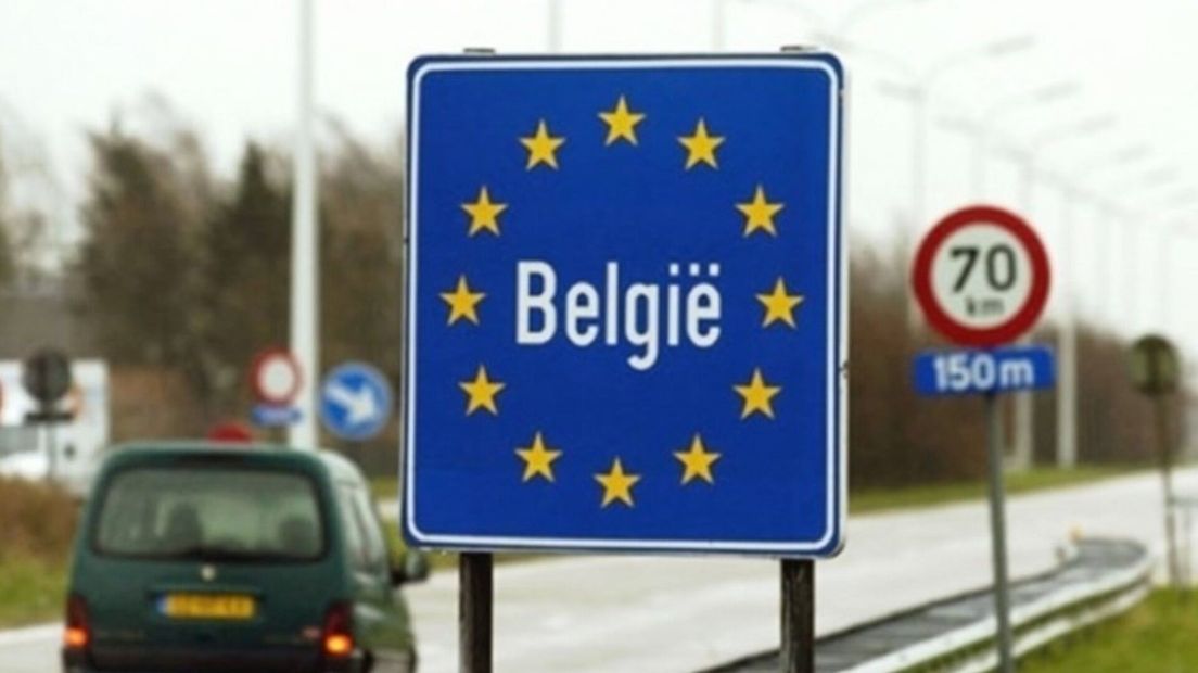 Grensbord België