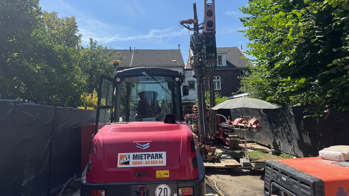 Kerkrade bezig met saneren oude mijnschachten: 'Soms half jaar lang bij mensen in de tuin'