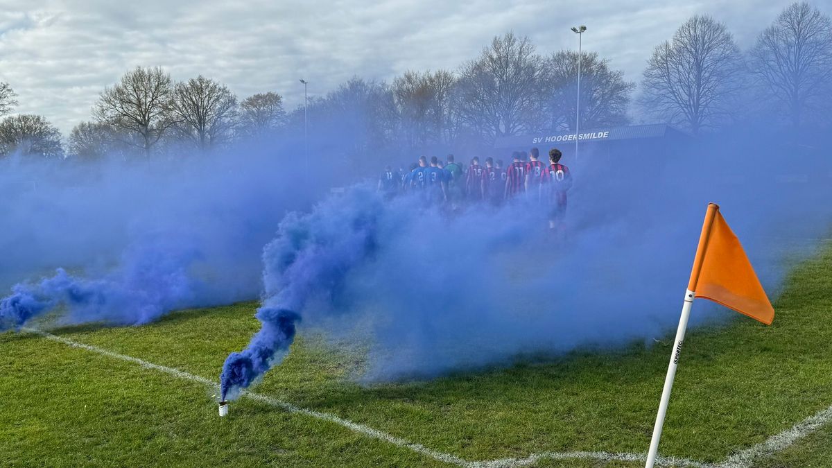 Botsauto Boerma scoort, stoort en stelt derbyzege Hoogersmilde veilig