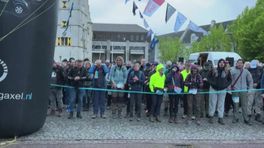 Start wandelaars in Marathon Zeeuws-Vlaanderen