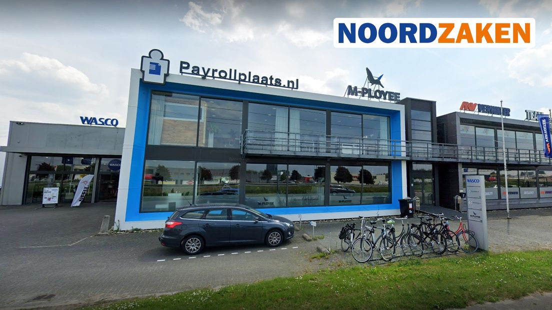 Het pand van Flexsupport in Groningen, één van de snelgroeiende bedrijven