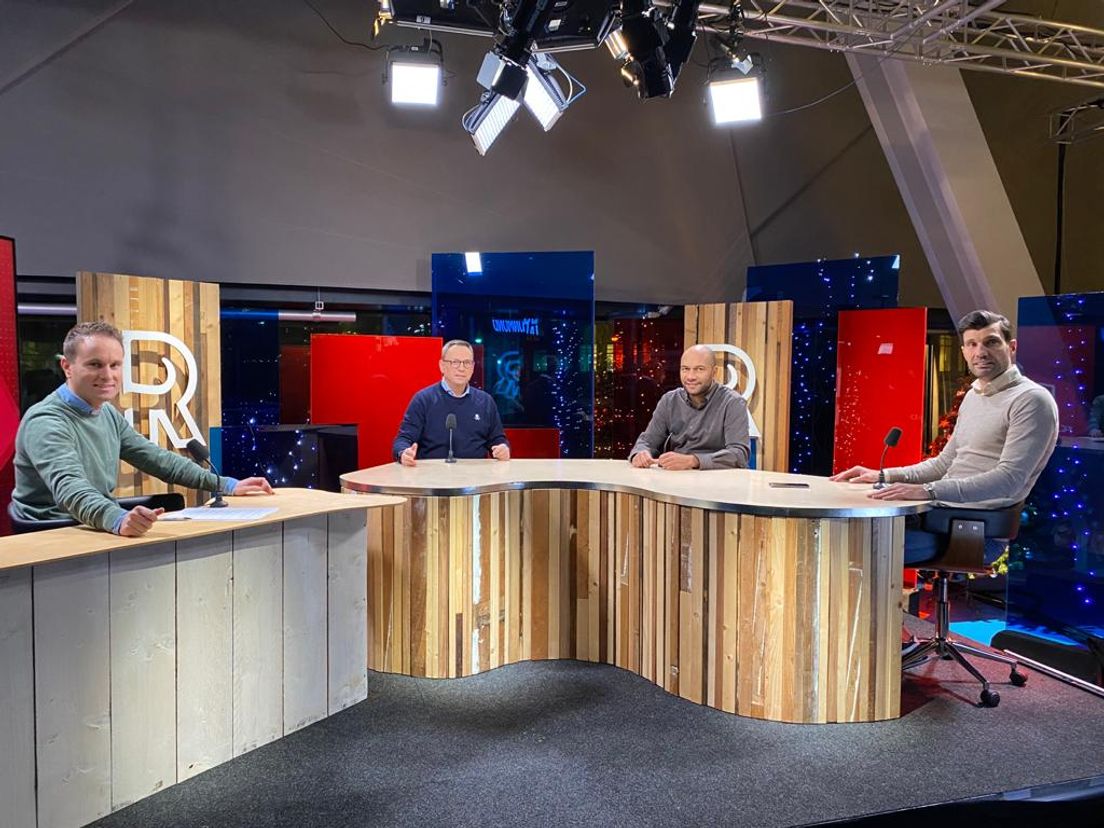 Voetbaltalkshow FC Rijnmond met Jan Everse