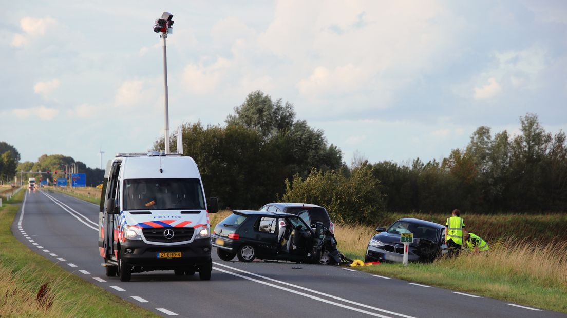 Politieonderzoek na grootschalig ongeluk op de Deltaweg