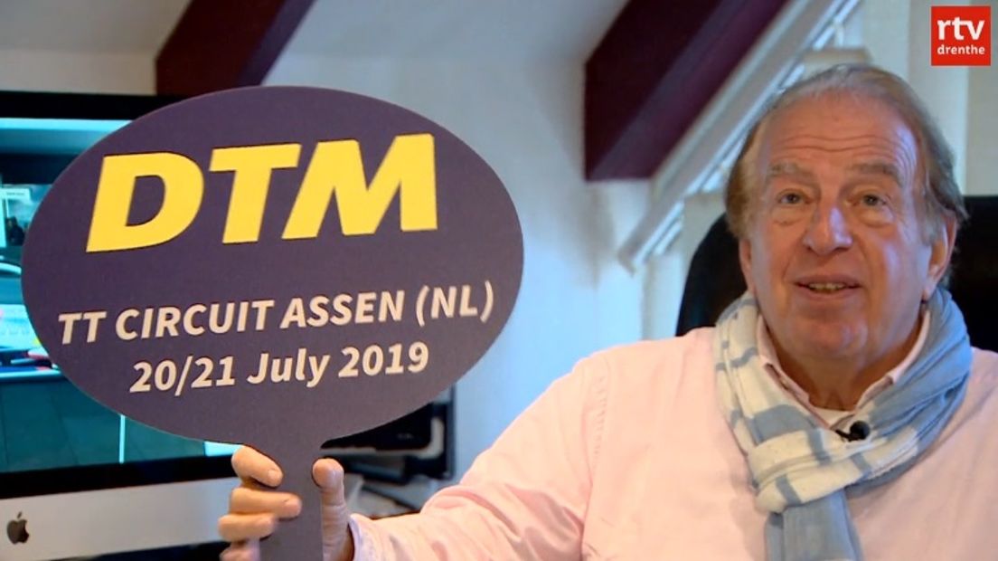 Lee van Dam blikt tevreden terug op het verloop van de DTM in Assen (Rechten: RTV Drenthe)