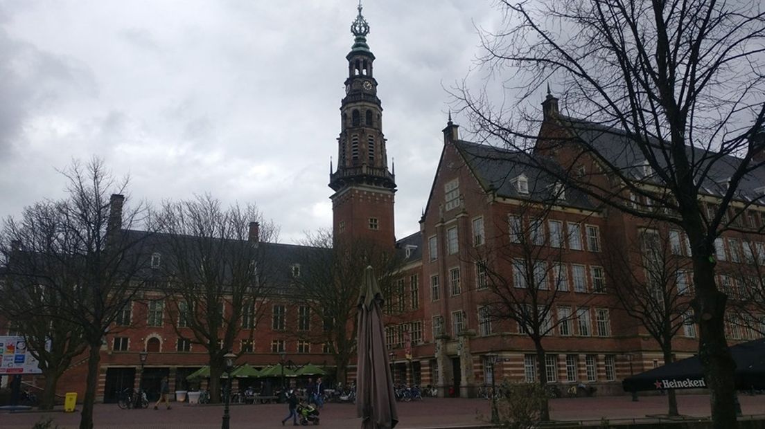 Het stadhuis van Leiden