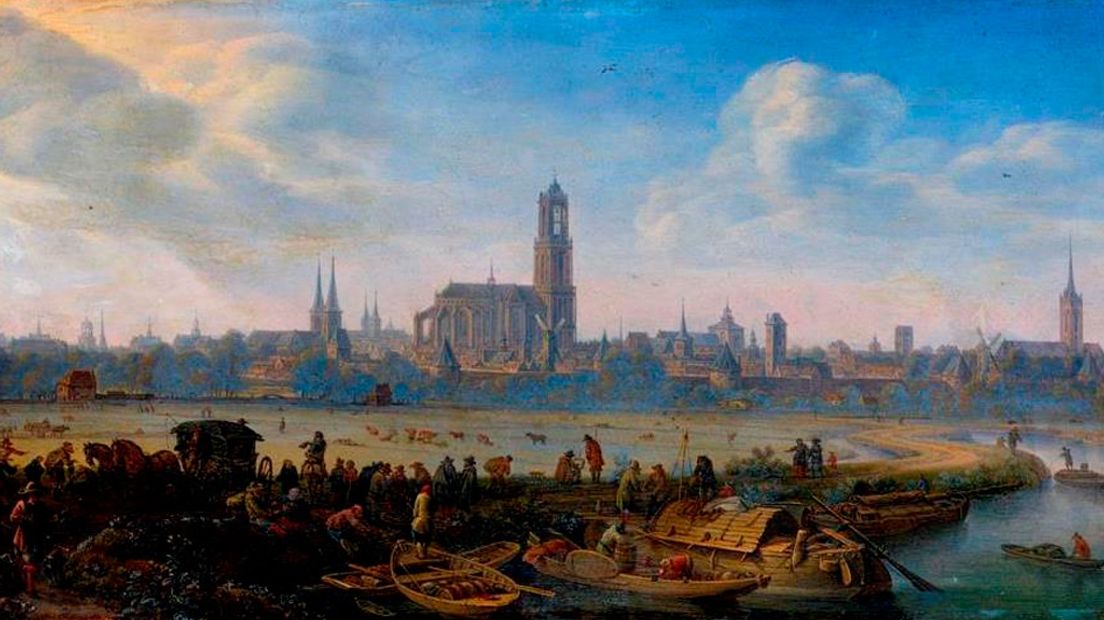 Gezicht op Utrecht, 1664