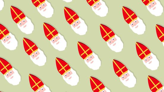 Yvonne helpt Sinterklaas