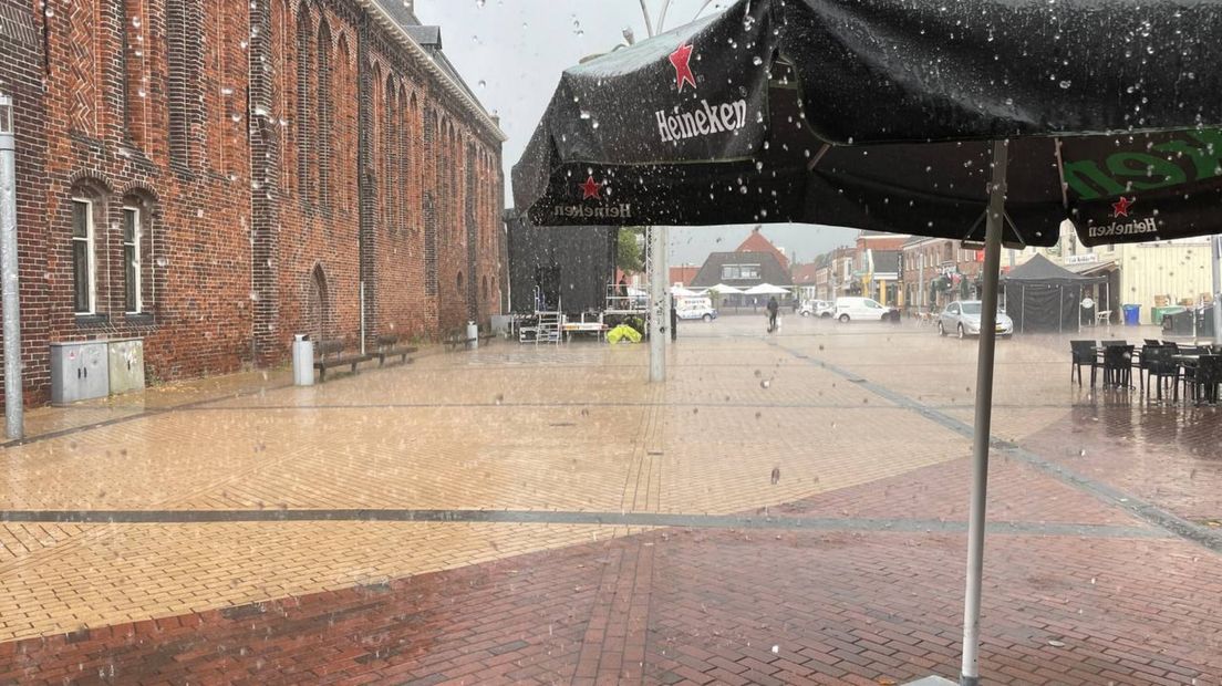 Rondje Zummer eindigt in een flinke regenbui