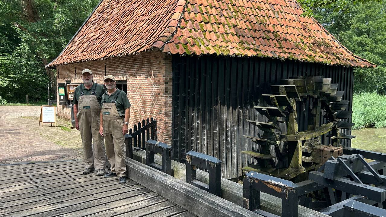 Vrijwilligers houden de monumentale watermolen draaiend, maar dan moet er wel genoeg water zijn
