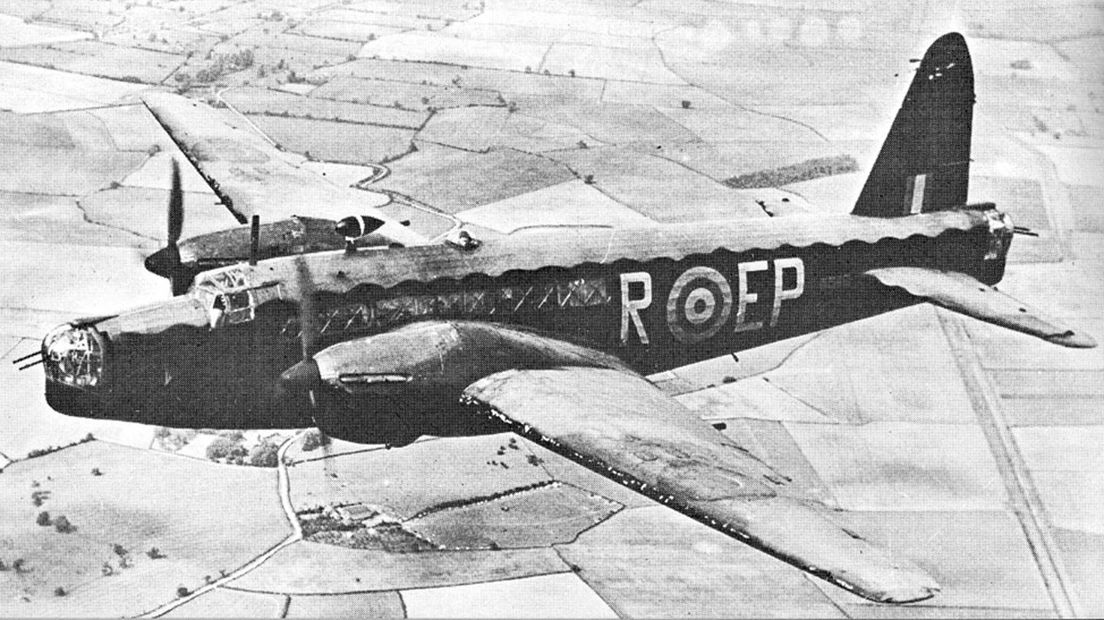 Een RAF Wellington.