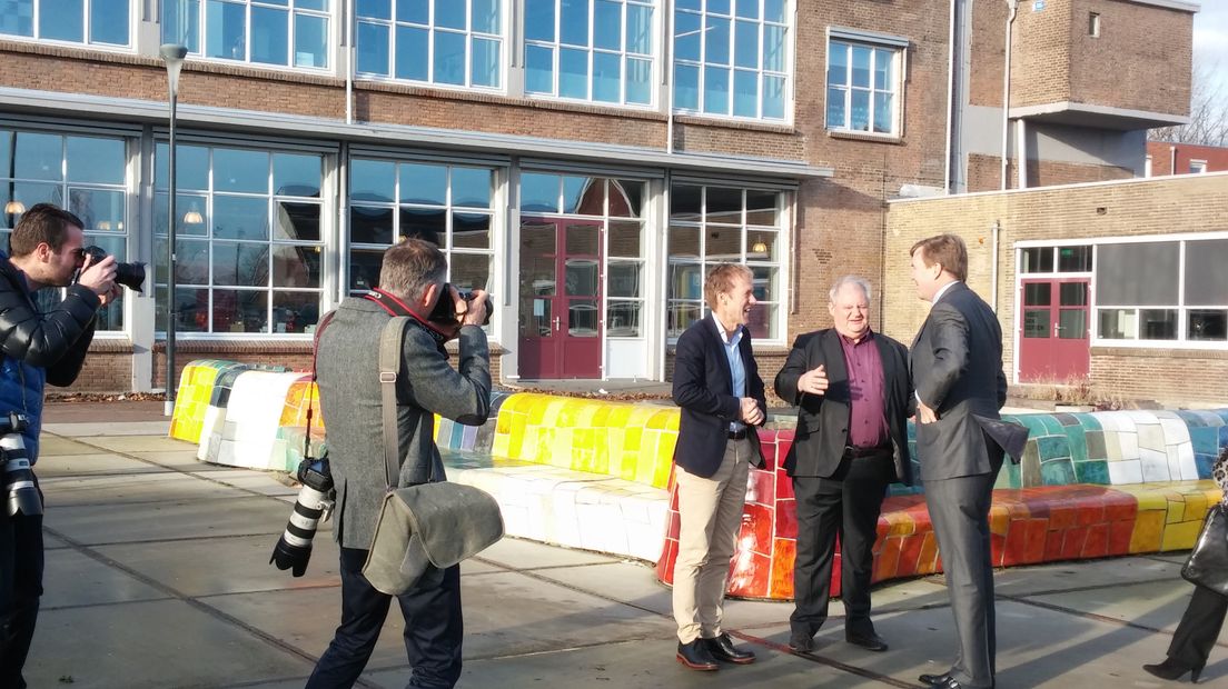 Koning Willem-Alexander heeft donderdag een bezoek gebracht aan gezondheidscentrum Thermion in Nijmegen.