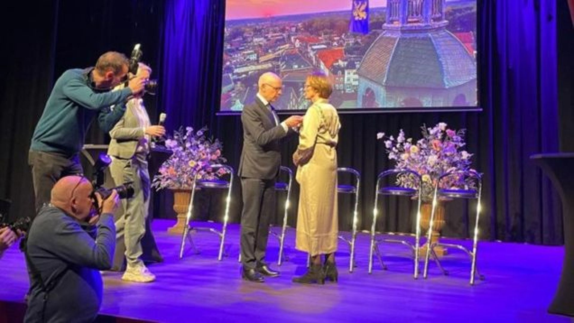 Annette Bronsvoort benoemd tot Ridder in de Orde van Oranje-Nassau.