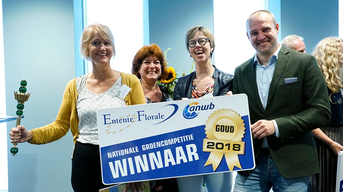 Wageningen en Twello hebben goud behaald in de Entente Florale, Vorden (gemeente Bronckhorst) won zilver in de categorie Kleine steden & dorpen.