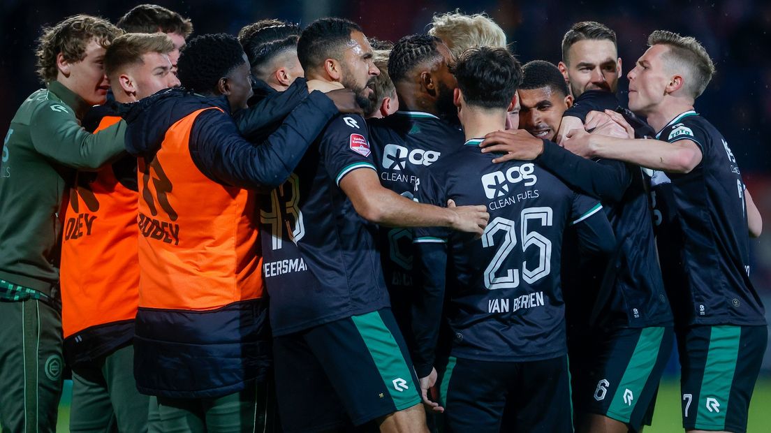 Willem II - FC Groningen, Schreuders zorgt voor gelijkmaker, tussenstand 1-1