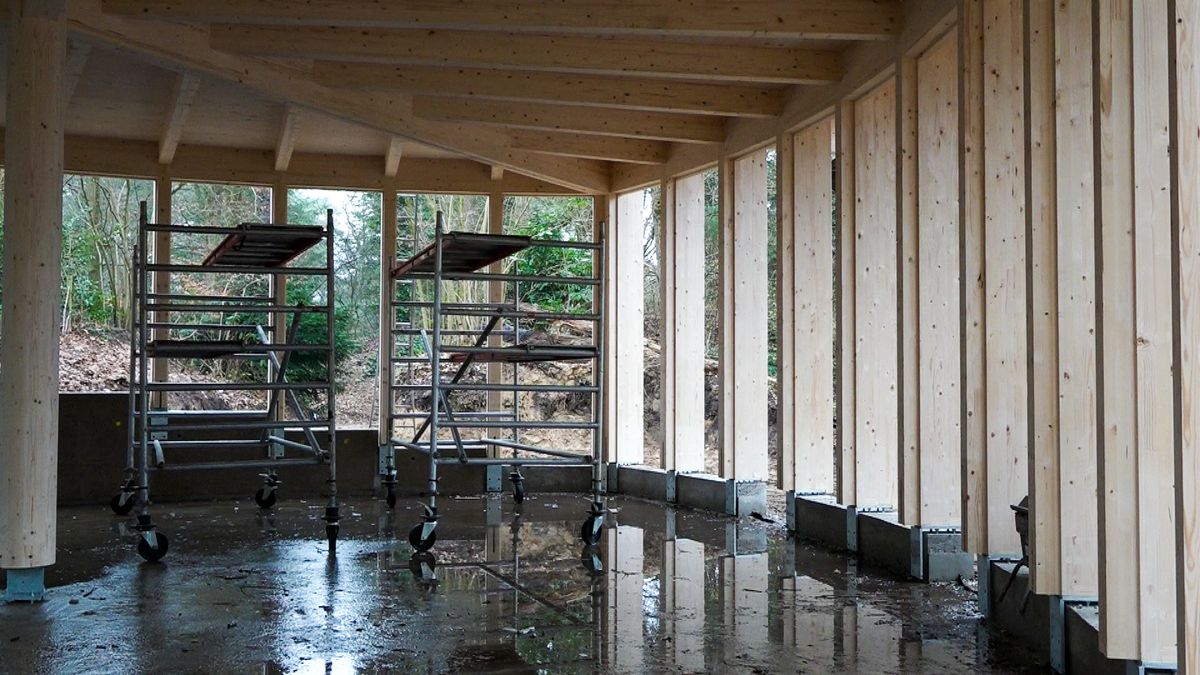 Shakespeare Theater Diever bouwt aan extra comfort met nieuwe foyer: 'Geweldig hé?'