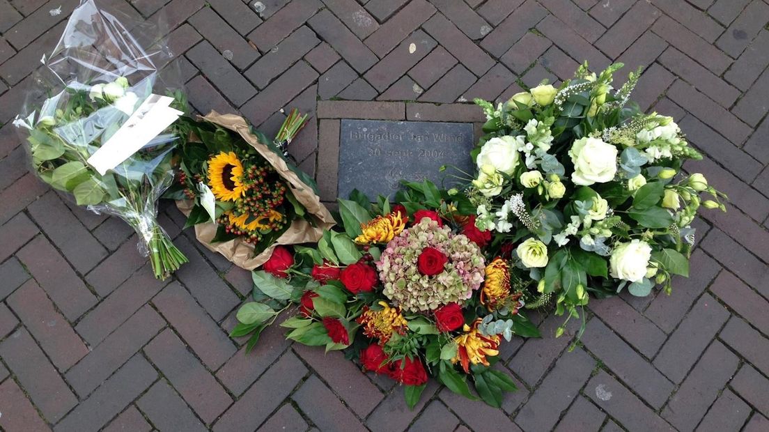 Herdenking politieagent Jan Wind in Enschede