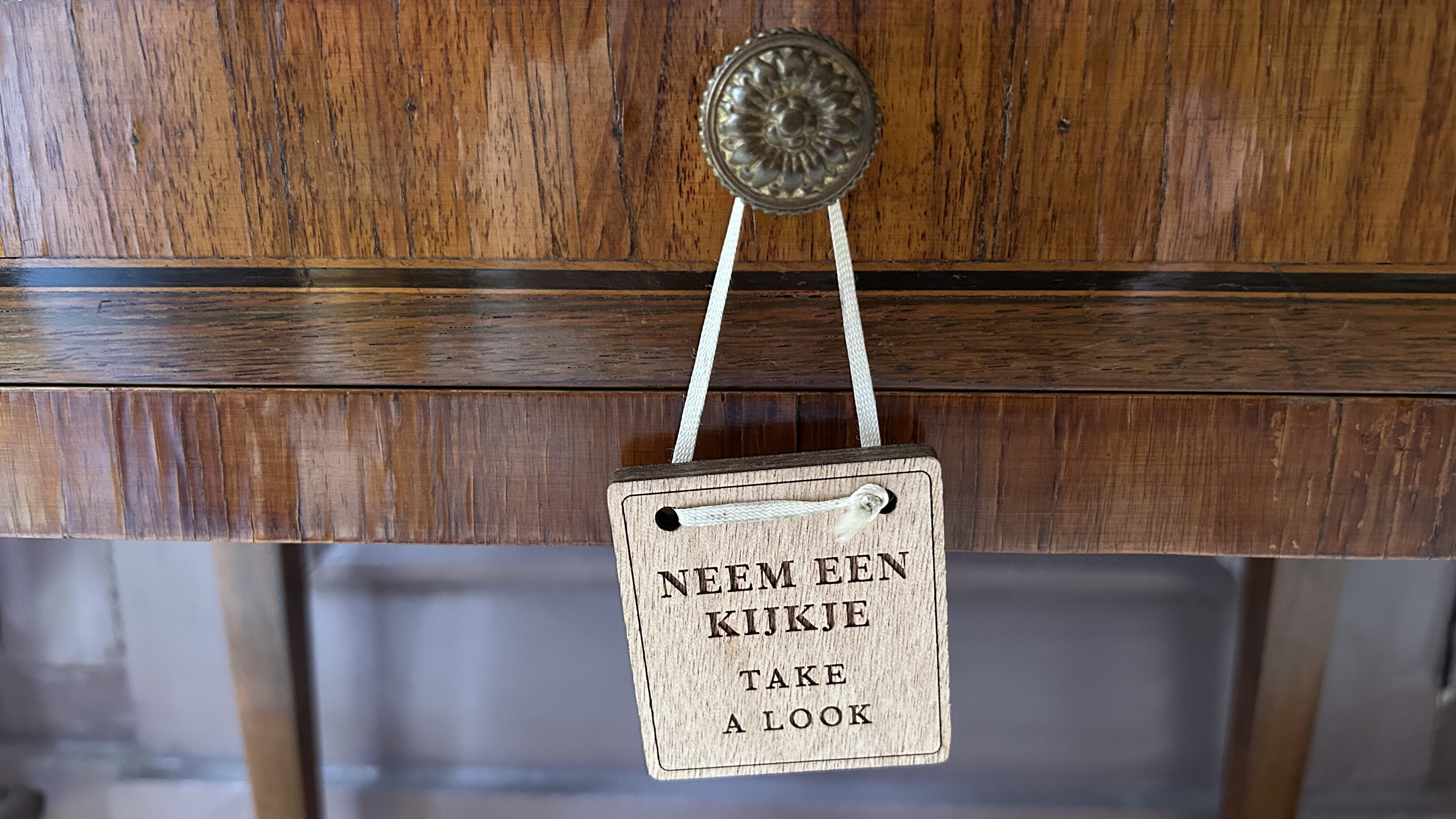 In museumhuis Van Eysinga mag je alle kasten en lades opentrekken