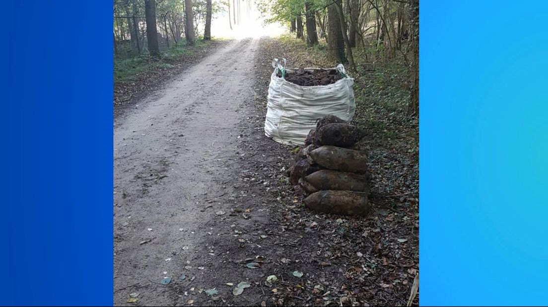 Handhavers vinden bommen bij vliegveld Enschede