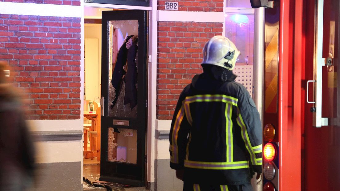 Rook in huis Enschede