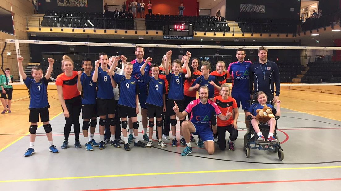 Kampioensploeg Voorsterslag / VC Zwolle Jongens C1