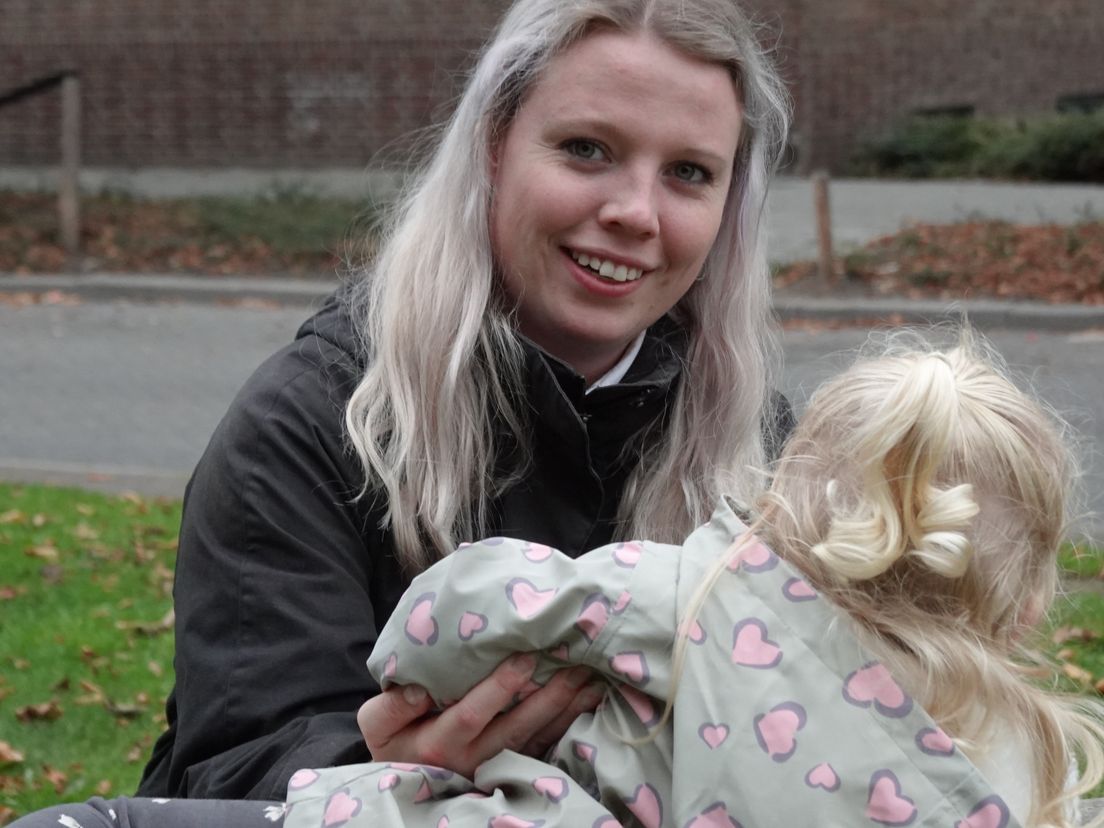 Claire met haar dochter