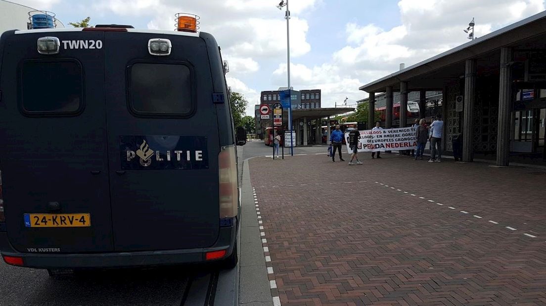 Protest Pegida in Hengelo