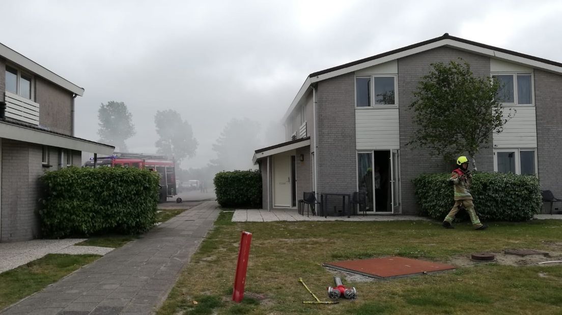 Brand vakantiewoning Kamperland